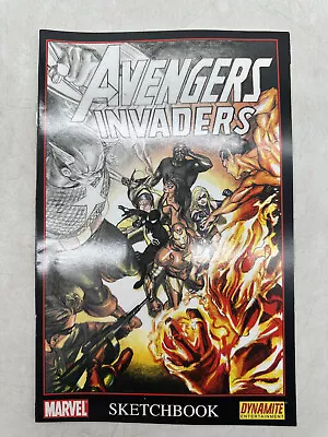 Buy Avengers / Invaders Sketchbook Marvel / Dynamite Comics 2008 VF • 1.55£