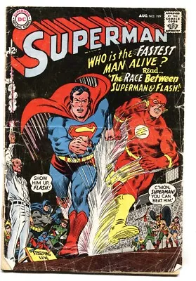 Buy Superman #199  1967 - DC  -P - Comic Book • 40.38£