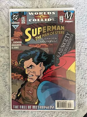 Buy Superman The Man Of Steel #28 DC Comics • 4.99£