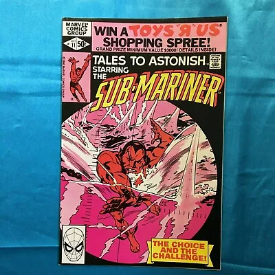 Buy TALES TO ASTONISH # 11, Oct. 1980, SUB-MARINER! FINE - VERY FINE CONDITION • 2.33£