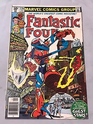 Buy Fantastic Four #226 Vf Marvel Comics Bronze 1980 - 1st Samaurai Destroyer Shogun • 5.40£