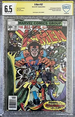 Buy UNCANNY X-MEN #107 10/1977 CBCS 1st App Starjammers Signed Claremont - Not CGC • 194.11£