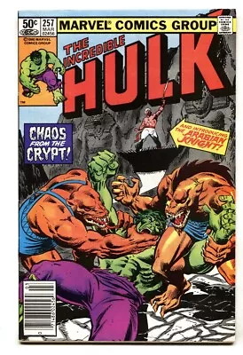 Buy Incredible Hulk #257  1980 - Marvel  -VF - Comic Book • 22.21£