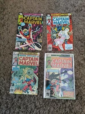 Buy  Bronze Age Marvel Spotlight On: Captain Marvel 1 2 3 4 (1979) • 50£