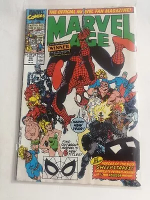Buy Marvel Age Comics - Issue 86 March Spiderman Cover - Marvel • 6£