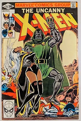 Buy Uncanny X-Men #145 VF+ 8.5 Classic Dave Cockrum Doctor Doom And Storm Cover  • 13.97£