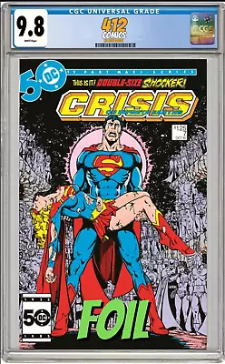 Buy Crisis On Infinite Earths #7 Facsimile Edition Cvr B Foil (cgc 9.8 Presale) • 48.93£