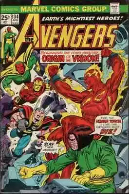 Buy *avengers #134*marvel Comics*apr 1975*gd*tnc* • 5.44£
