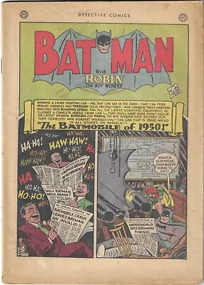 Buy 1950 DETECTIVE COMICS # 156 Batman DC Comic Book NEW CLASSIC BATMOBILE W/o Cover • 177.83£