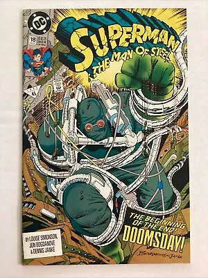 Buy Superman: The Man Of Steel #18 NM 1st Doomsday - DC Comics 1982 • 13.97£