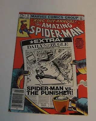 Buy Amazing Spider-man Annual # 15 Marvel Comics 1981 Frank Miller Punisher Doc Ock • 7.76£