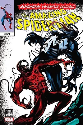 Buy The Amazing Spider-Man #361 Turkish - Gorkem Demir Variant B (Limited To 400) • 21.71£