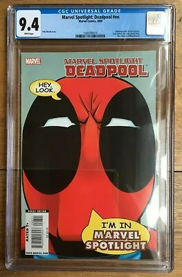 Buy Marvel Spotlight: Deadpool  #NN Pete Woods Cover  CGC 9.4 1260760015 • 49.95£