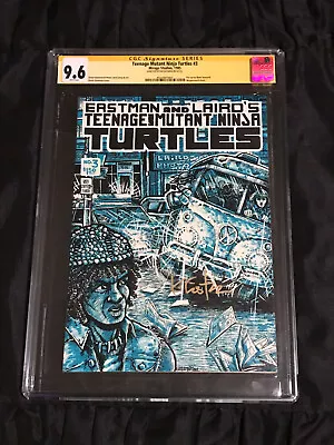 Buy Mirage Studios 1985 Teenage Mutant Ninja Turtles #3 CGC 9.6 NM+ Eastman Signed! • 310.64£