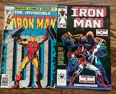 Buy INVINCIBLE IRON MAN # 100 (1977) And 200 (1985) Good Condition • 11.65£