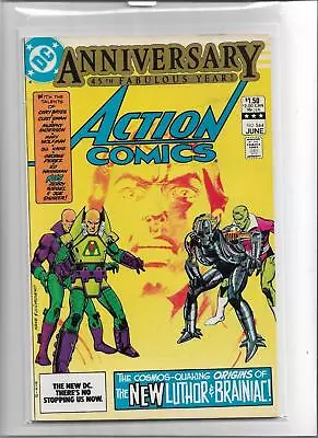 Buy Action Comics #544 1983 Very Fine- 7.5 4913 Luthor Brainiac • 6.04£