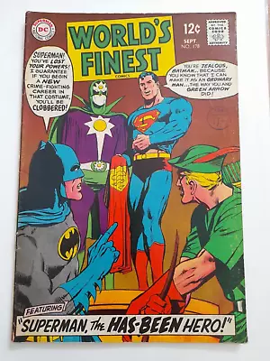 Buy World's Finest #178 Sept 1968 Good/VGC 3 1st App Of A Powerless Superman As Nova • 6.99£