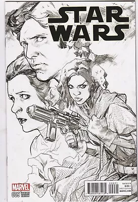 Buy Star Wars (2015 Marvel) #9 Immonen Sketch Variant NM 1:100 • 15.49£