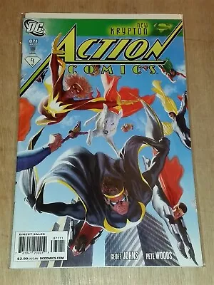 Buy Action Comics #871 Nm+ (9.6 Or Better) January 2009 New Krypton Dc Comics  • 4.99£