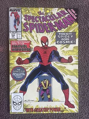 Buy The Spectacular SPIDER-MAN #158 (Marvel, 1989) Cosmic Spidey ~ Acts Of Vengeance • 7.73£