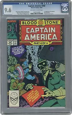 Buy Captain America #360 CGC 9.6 1989 1207310020 1st App. Crossbones • 73.78£