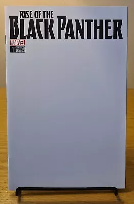 Buy Rise Of The Black Panther #1 - 2018 - Marvel - Variant Blank Cover - NM • 4.80£
