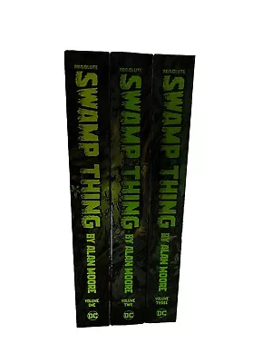 Buy Absolute Swamp Thing Volumes 1 - 3 By Alan Moore • 140£