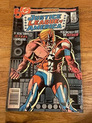 Buy RARE Vintage DC Comics Justice League Of America #245 Crisis Crossover 1985 B2 • 1.86£