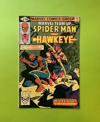Buy Marvel Team-Up #92 | April 1980 | Spider-Man | Hawkeye • 4.50£