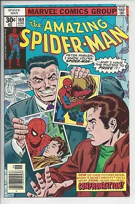 Buy Spider-Man #169 NM (9.0) 1977 - Romita Sr Cover • 31.06£