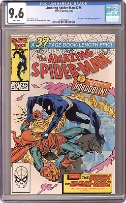 Buy Amazing Spider-Man #275 CGC 9.6 1986 4387056010 • 54.36£