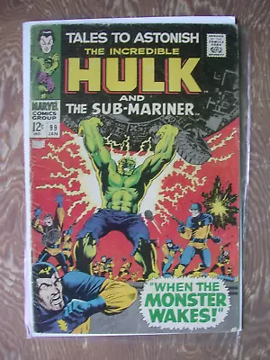 Buy Tales To Astonish  #99  VG  Incredible Hulk And Sub-Mariner Appear • 13.20£