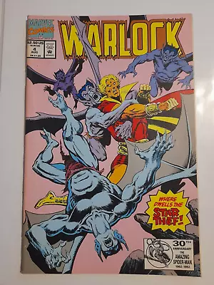 Buy Warlock Vol 2 #4 Aug 1992 FINE+ 6.5 Reprints Warlock #12-#15 • 3.50£