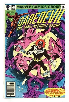 Buy Daredevil #169N Newsstand Variant VG/FN 5.0 1981 • 41.94£