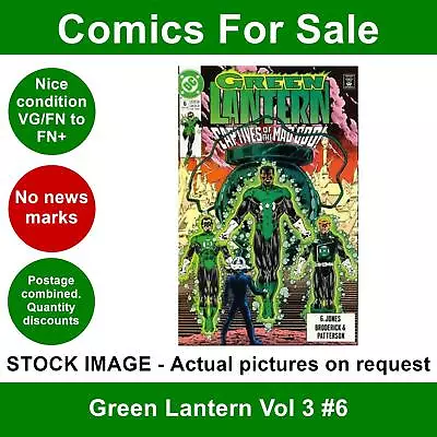 Buy DC Green Lantern Vol 3 #6 Comic - VG/FN+ 01 November 1990 • 3.49£