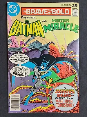 Buy The Brave And The Bold #138 (1977) DC Comics Batman And Mr Miracle • 8.53£