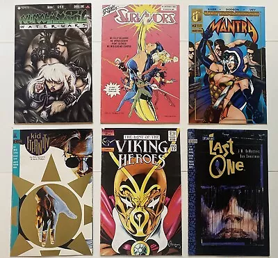 Buy VINTAGE COMIC BOOK 6 PACK Animal Mystic KID ETERNITY Viking Heroes MANTRA +MORE  • 51.26£