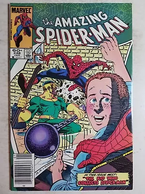 Buy Amazing Spider-Man (1963) #248 - Very Good - Newsstand Variant  • 6.21£