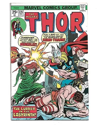 Buy Thor #235 (1975) 1st App. Kamotharnn FN- 5.5 • 3.88£