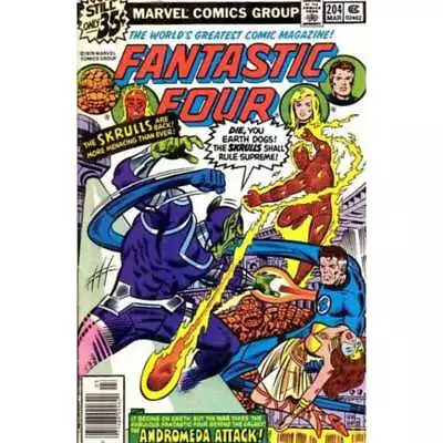 Buy Fantastic Four #204  - 1961 Series Marvel Comics VF Full Description Below [i; • 17.86£