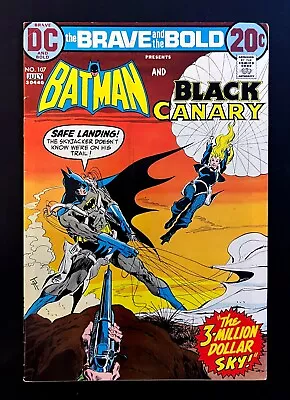 Buy *Brave And The Bold* #107 Batman And Black Canary Jim Aparo Cover/Art DC 1973 • 6.21£