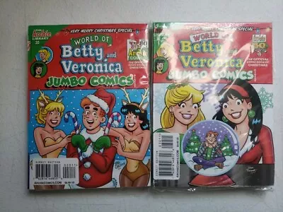 Buy 2 World Of Betty And Veronica Jumbo Comics  Merry Christmas  Specials • 6.90£