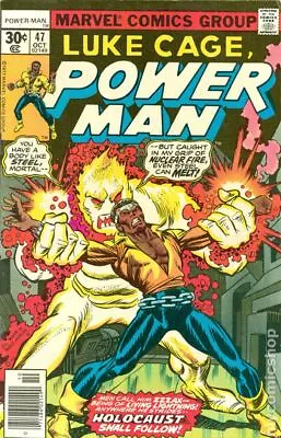 Buy Power Man And Iron Fist Mark Jewelers #47MJ FN- 5.5 1977 Stock Image Low Grade • 8.54£