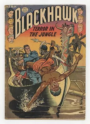 Buy Blackhawk #54 GD 2.0 1952 • 30.34£