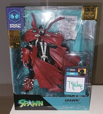 Buy McFarlane Spawn Autographed Signed Comic Cover #95 30th Anniv. 1:7 Posed Figure • 81.54£