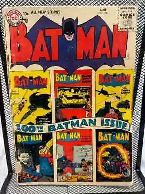 Buy Batman #100 (DC, 1956) 1.8 (GD-) • 232.97£