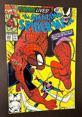 Buy AMAZING SPIDER-MAN #345 (Marvel Comics 1991) -- VENOM Cover -- NM- (B) • 9.89£