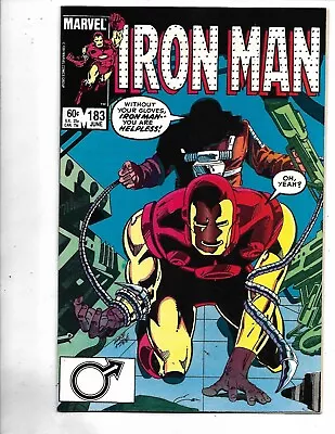 Buy Iron Man #183, 1984, 9.2, NM, Stan Lee Era Classic Iron Man, Copper Age • 7.77£