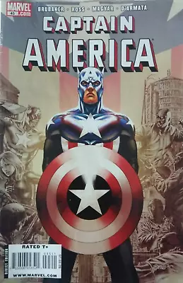 Buy Marvel Captain America Comic No 45 Feb 2009 Rated T+ Direct Edition Magazine • 4.99£