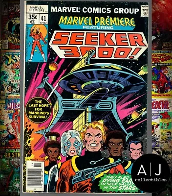 Buy Marvel Premiere #41 FN+ 6.5 (1978) Comics 1st App Seeker 3000 • 2.29£